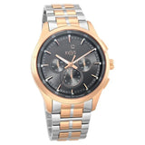 Xylys Multifunction Grey Dial Two Toned Stainless Steel Strap Watch For Men 40035km01e