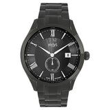 Xylys Swiss Analog Stainless Steel Black Dial Watch for Men 40037nm01e