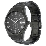 Xylys Swiss Analog Stainless Steel Black Dial Watch for Men 40037nm01e