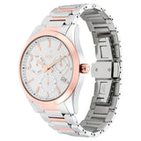 Xylys Swiss Multifunction Two Toned Stainless Steel Strap White Dial Watch For Men 40052km01e