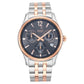 Xylys Classic Multifunction Grey Dial Two Toned Stainless Steel Strap Watch For Men 40054km01e