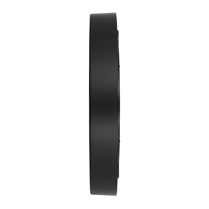 Titan Essence Classic Analog Wall Clock - Black & White Minimal W0094PA04