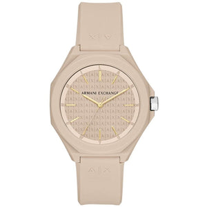 Armani Exchange Analog Beige Dial Women's Watch-AX4603 - KRISHNA WATCH COMPANY