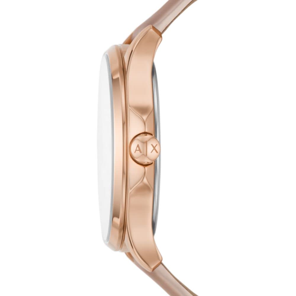 Armani Exchange Analog Rose Gold Dial Women's Watch-AX5272
