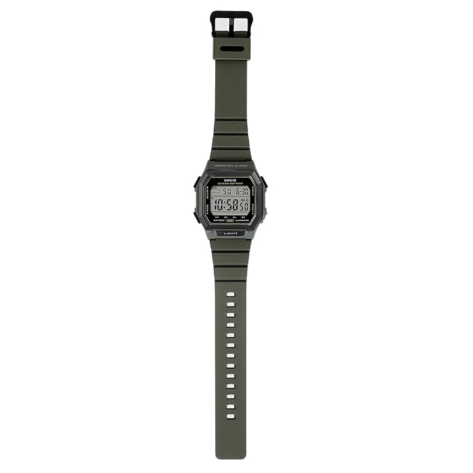 Casio Digital Unisex Watch W-738H-3AVDF - D443