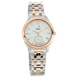 Xylys Swiss Analog Two Toned Stainless Steel Strap Mother of Pearl Dial Watch For Women 45016km01e