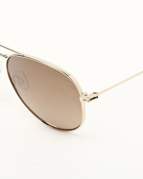 FRENCH CONNECTION FC 7556 C2 59 Mirrored Aviators - KRISHNA WATCH COMPANY