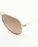 FRENCH CONNECTION FC 7556 C2 59 Mirrored Aviators - KRISHNA WATCH COMPANY