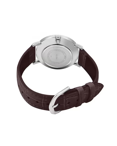 Brown Analog - Women's Watch CASIO ENTICER LTP-VT01L-2BUDF (A1629)