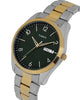 Timex Men Green Round Analog Brass Dial Watch- TWTG10404
