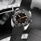 TIMEX Q Timex Reissue 1971 Velocity 36mm Synthetic Rubber Strap Watch TW2W22400U9