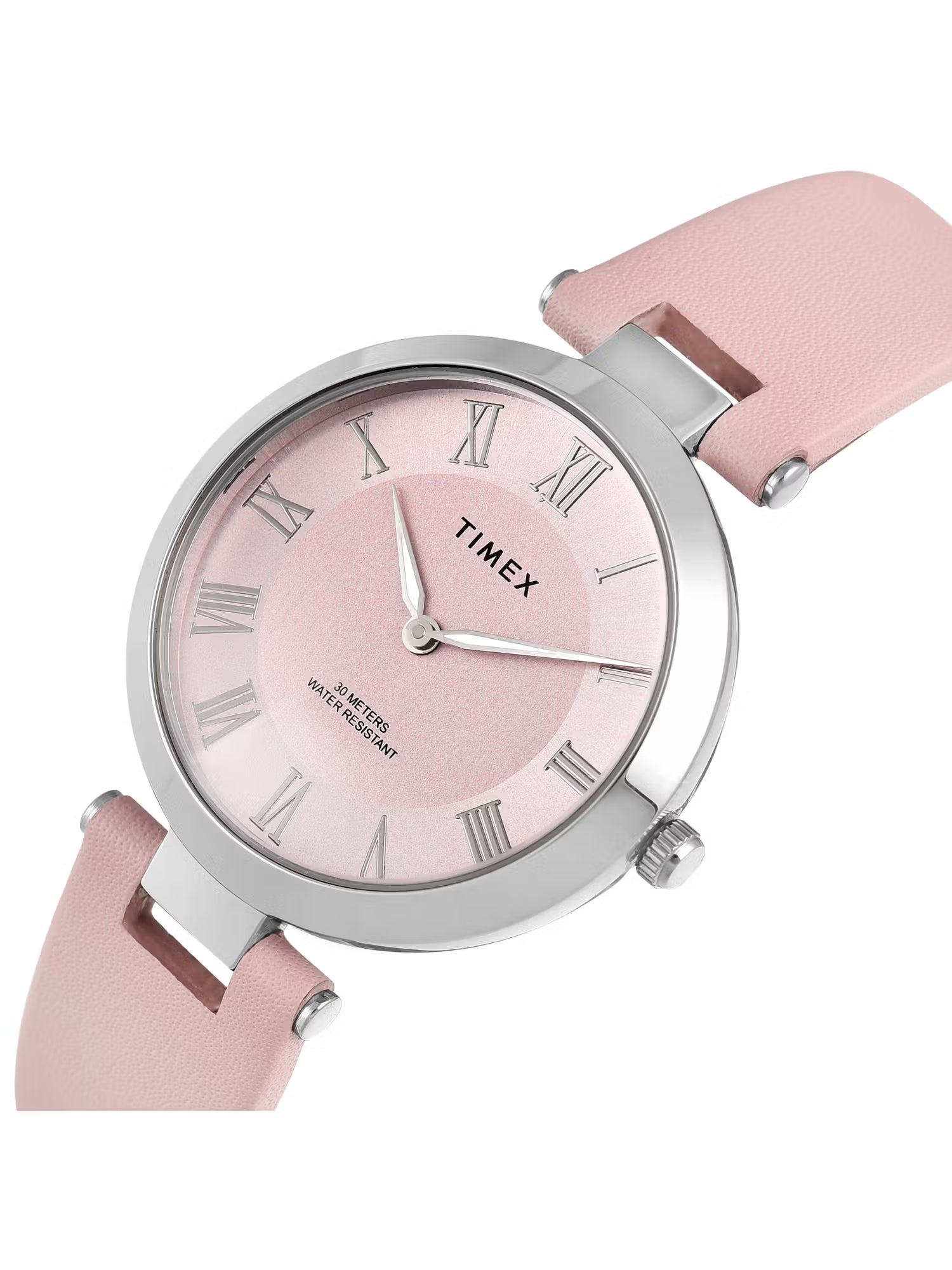 Timex Roman Pink Dial Analog Women's Watch - TWEL19208