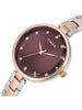 Timex Women Maroon Dial Analog  Watch - TWEL21702
