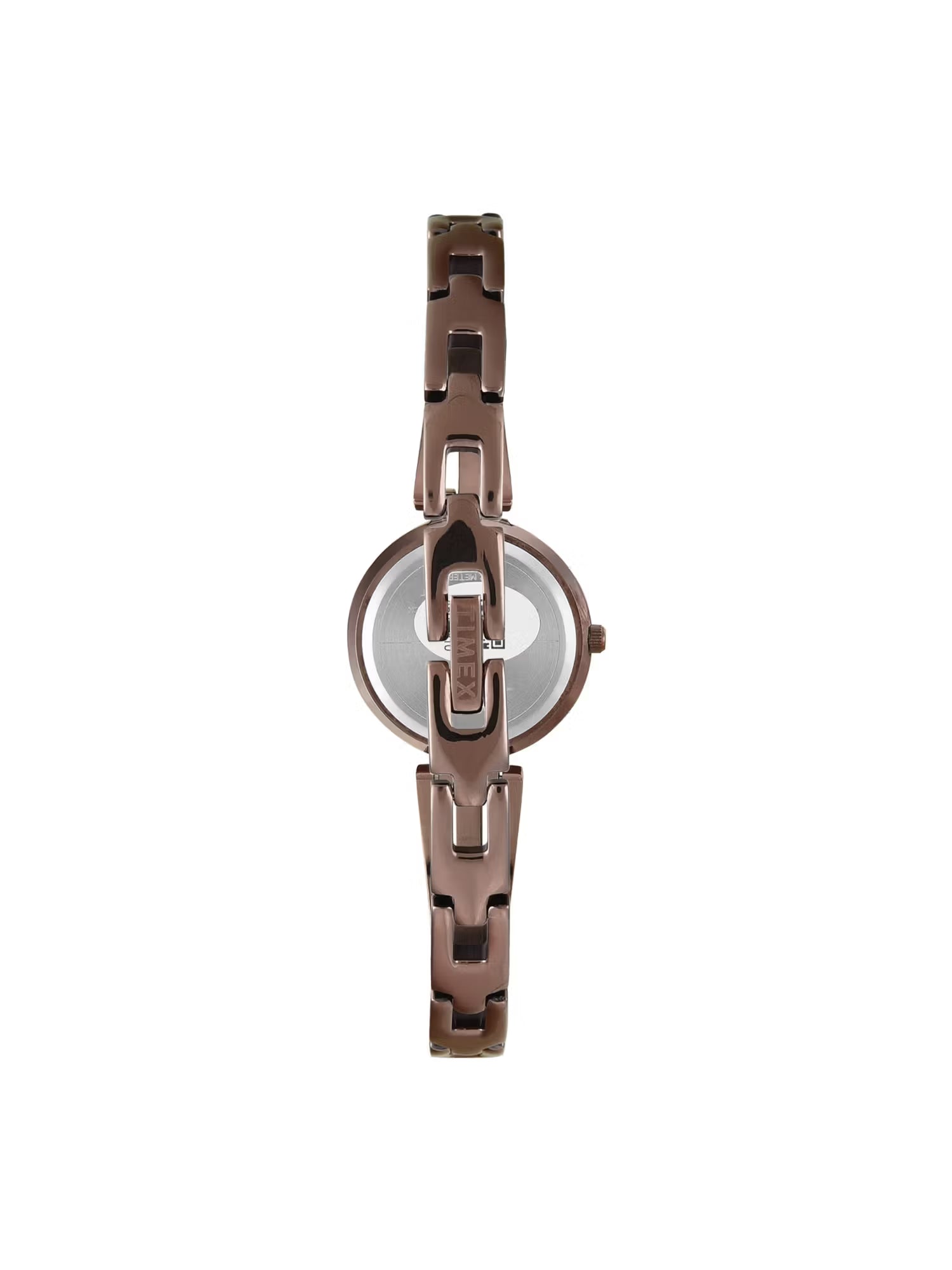 Timex Women Brown Round Analog Brass Dial Watch- TWTL10313