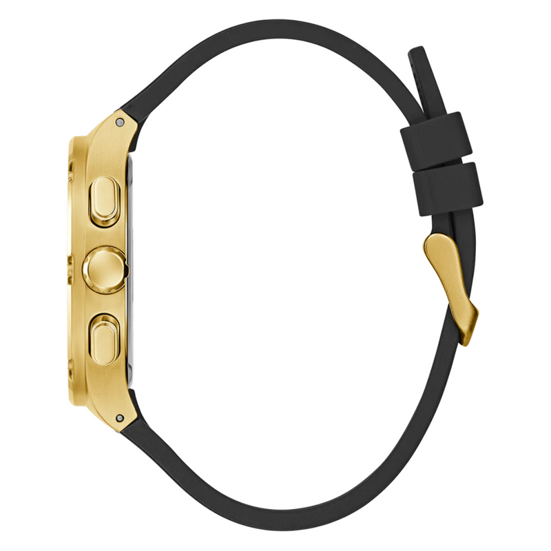 Guess Men's Black Gold Multi-function Watch - GW0571G3 - KRISHNA WATCH COMPANY