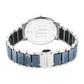 Titan Edge Fusion Quartz Analog Blue Dial Blue Steel & Ceramic Strap Watch for Men 1878KD02