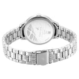 Fastrack Stunners Quartz Analog Silver Dial Metal Strap Watch for Girls ns6267sm01