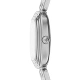 Fossil Genevive Silver Quartz Stainless Steel Watch ES5508
