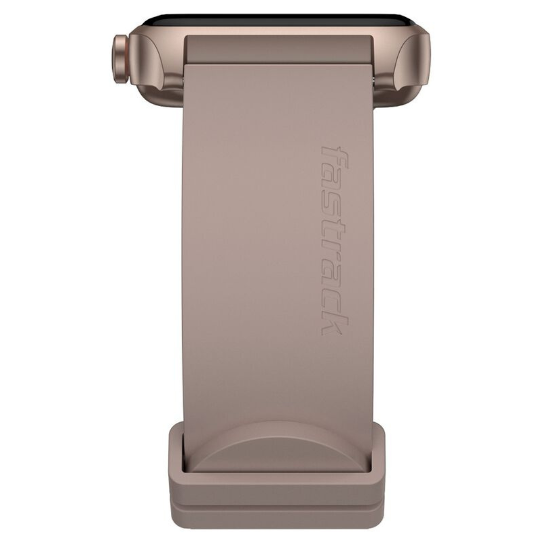 Fastrack Reflex Beat Pro Smart Dial Silicone Strap for Unisex