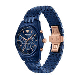 Emporio Armani Analog Blue Dial Men's Watch-  AR70016