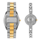 Timex Pairs Silver Round Analog Dial Watch- TW00PR308