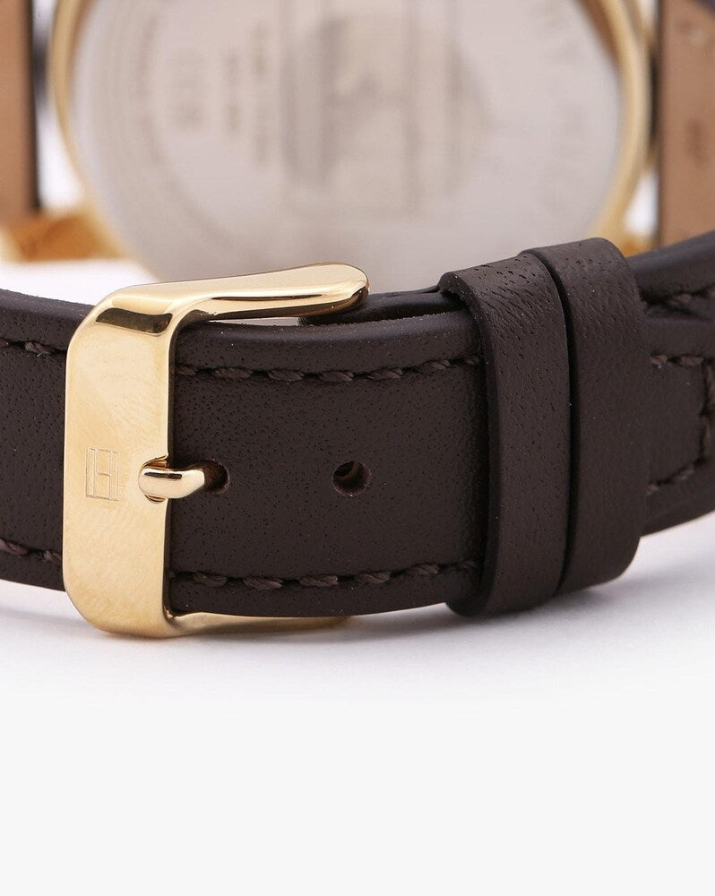 TOMMY HILFIGER Analogue Watch with Leather Strap TH1791751W / NETH1791751 - KRISHNA WATCH COMPANY