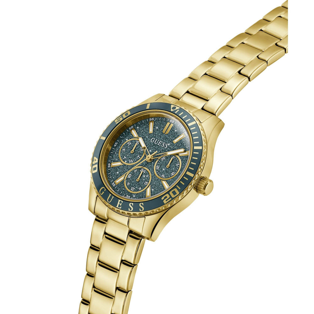 Guess Ladies Teal Dial Analog Women Watch - GW1035L2 - KRISHNA WATCH COMPANY