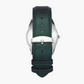Timex E Class Male Silver Analog Leather Watch TWTG10407