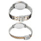 Titan Bandhan Quartz Analog with Date Silver Dial Stainless Steel Strap Watch for Couple 17752481KM01P / NS17752481KM01P