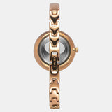 Timex Women Brass Embellished Dial & Bracelet Style Straps Analogue Watch TWEL12825