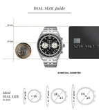 SEIKO Dress Chronograph Watch for Men SSB429P1