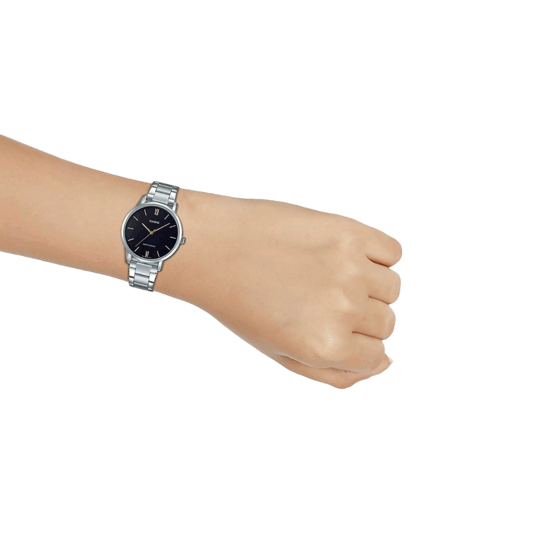 CASIO ENTICER LADIES LTP-VT01D-1BUDF - A1622 - KRISHNA WATCH COMPANY