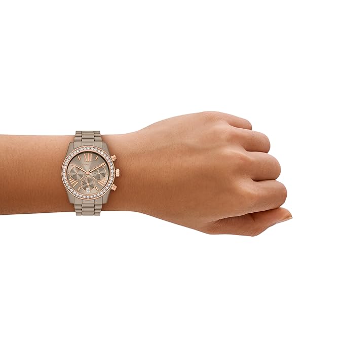 Michael Kors Lexington Nude Watch - MK4970 - KRISHNA WATCH COMPANY