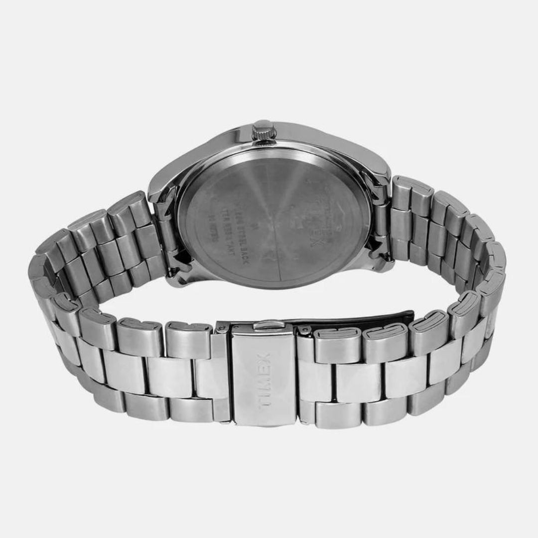 Timex E Class Male Green Analog Stainless Steel Watch TWTG10409