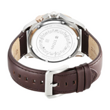 Titan Techno Beats Black Dial Analog with Day and Date Steel Strap Watch for Men 1830KL03