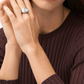 FOSSIL Watch Ring Two-Hand Stainless Steel ES5321