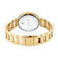 Titan Workwear Quartz Analog White Dial Golden Stainless Steel Strap Watch for Women 2480YM03