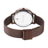 Titan Purple Glam It Up Brown Dial Analog with Date Watch for Women - 2634QM01 - KRISHNA WATCH COMPANY