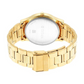 Titan Quartz Analog Champagne Dial Stainless Steel Strap Watch for Men 1650YM09