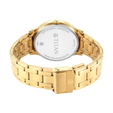 Titan Karishma Radiance Champagne Dial Analog Watch for Men - 1825YM08
