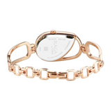 Titan Raga Chic Quartz Analog Brown Dial Rose Gold Metal Strap Watch for Women 2688WM01