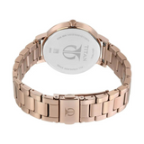 Titan Quartz Multifunction Rose Gold Dial Stainless Steel Strap Watch for Women 95087WM02 - KRISHNA WATCH COMPANY