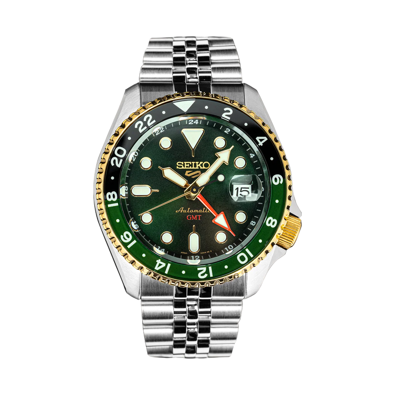 Seiko 5 Sports Forest Green Sunrise - India Limited Edition - SSK050K1