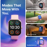 TIMEX iConnect Arc+ Smartwatch with 2.01 Inch IPS Display with BT Calling Smartwatch for Unisex - TWIXW1601T