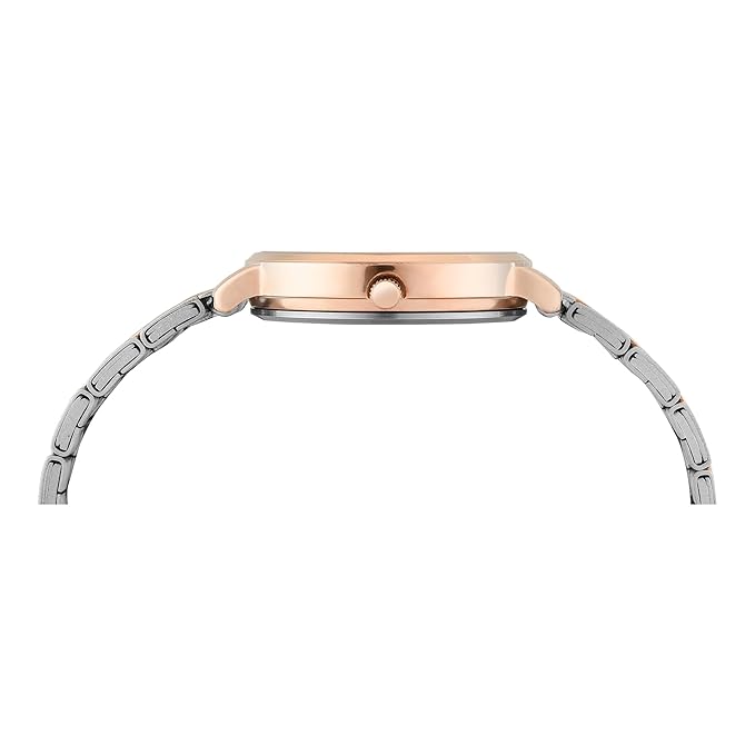 Timex Rose Gold Dial Women's Watch - TWEL15826