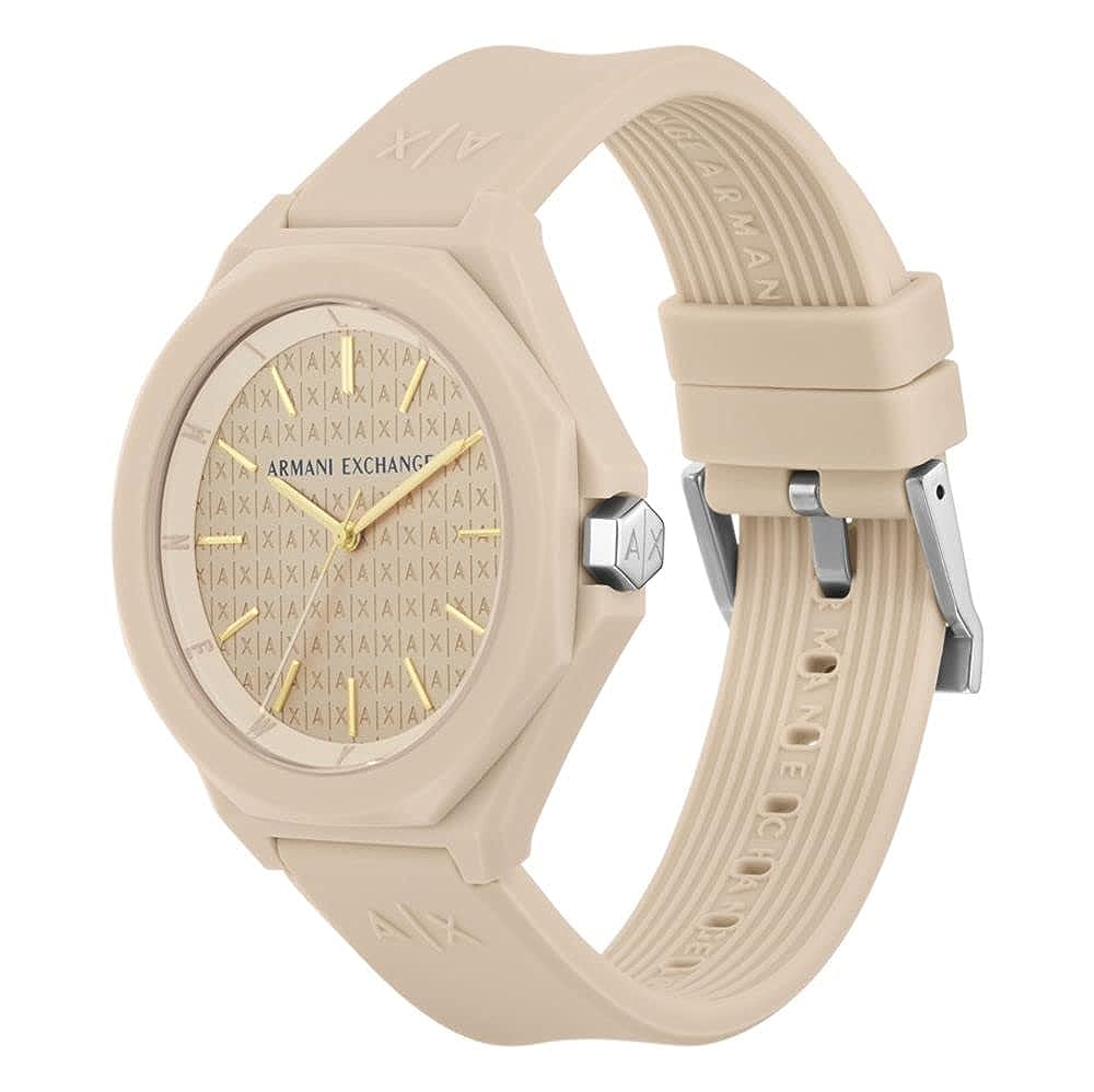 Armani Exchange Analog Beige Dial Women's Watch-AX4603 – Krishna Watch