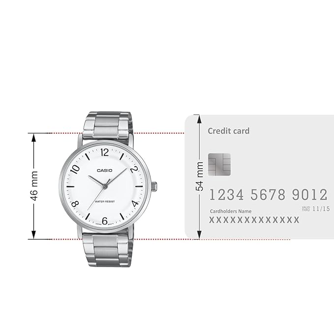 Casio ENTICER MEN MTP-VT03D-7BDF - A2407 - KRISHNA WATCH COMPANY