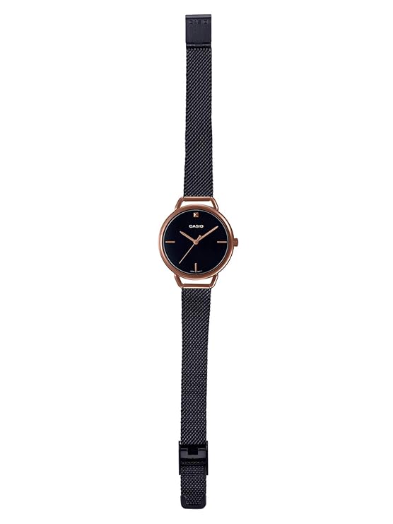 CASIO Black Analog - Women's Watch ENTICER LTP-E415MBR-1CDF - A1811