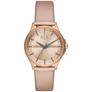 Armani Exchange Analog Rose Gold Dial Women's Watch-AX5272 - KRISHNA WATCH COMPANY