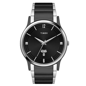 TIMEX Men Black Round Dial Analog Watch - TW000R465 - KRISHNA WATCH COMPANY